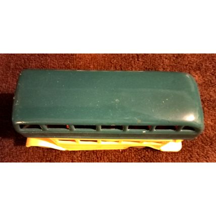 Old Vintage friction powered Double Decker Bus 5" Long Working Condition 1960's