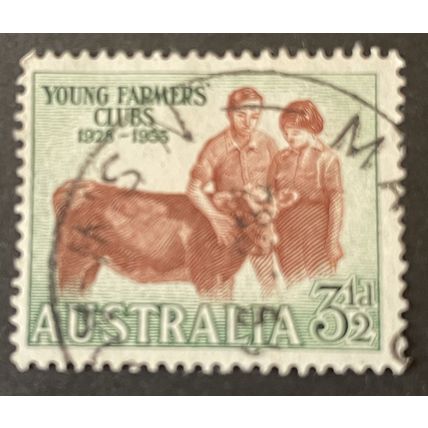 AUSTRALIA 1953 SG 0267 USED #1
