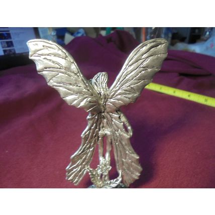 Large PEWTER FOREST FAIRY! Very Detailed! $27.00 Shipped!