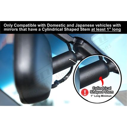 Blendmount Aluminum Radar Detector Mirror Mount for Uniden R7/R8/R8W - Compatibl