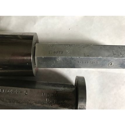 LOT 3 PIPE MACHINERY GO NO GO PLUG GAGE NOGO 1.8153 1.8073 1.807,AA