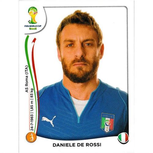 2014 Panini World Cup Soccer Stickers - #326 - Daniele De Rossi