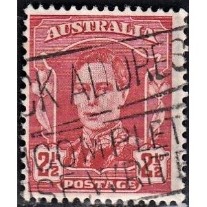 AUSTRALIA, 1942 2.5d George VI, SG 206 (Scott #194), used