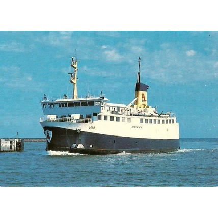 Andels D/S MV LAESO Postcard (Trojaborgs FRH13)