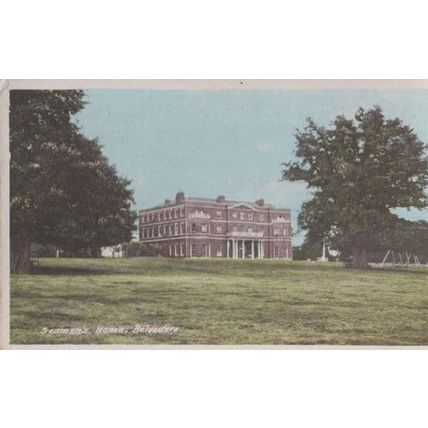 Seamens House Belvedere Kent Postcard