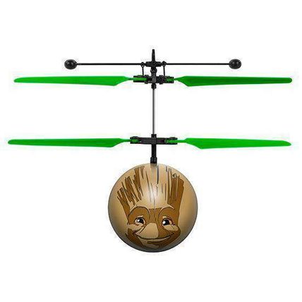 Marvel Guardians of the Galaxy Baby Groot Licensed IR Flying UFO Helicopter Ball