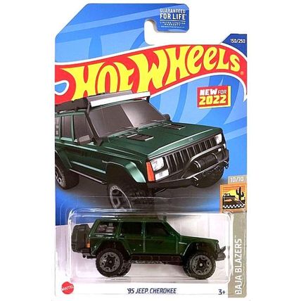 Hot Wheels - '95 Jeep Cherokee: Baja Blazers #10/10 - #150/250 (2022) *Green*