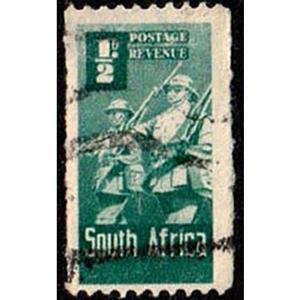 South Africa 1942 War Effort 1/2d Used Stamp
