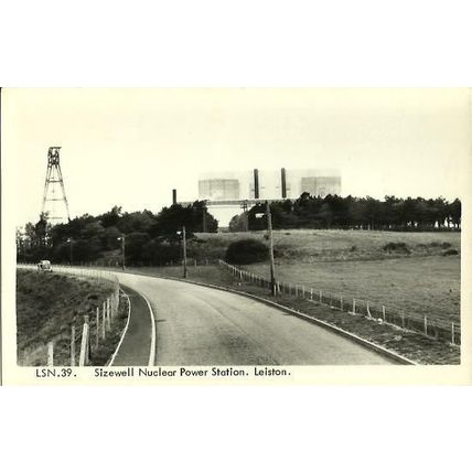 Suffolk SIZEWELL Nuclear Power Station Postcard (Frith LSN.39)