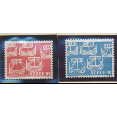 Norway Stamps Scott #523 To 524, Mint Hinged