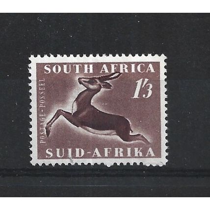 SouthAfrica.SG147 1s 3d Springbok.Mounted Mint.Aug25