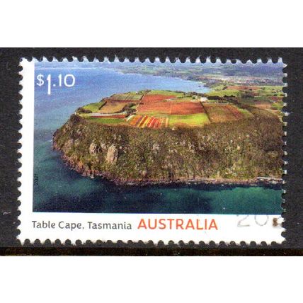 AUSTRALIA: 2021, $1.10 VOLCANIC PAST, TABLE CAPE, NSW, USED. 159/60
