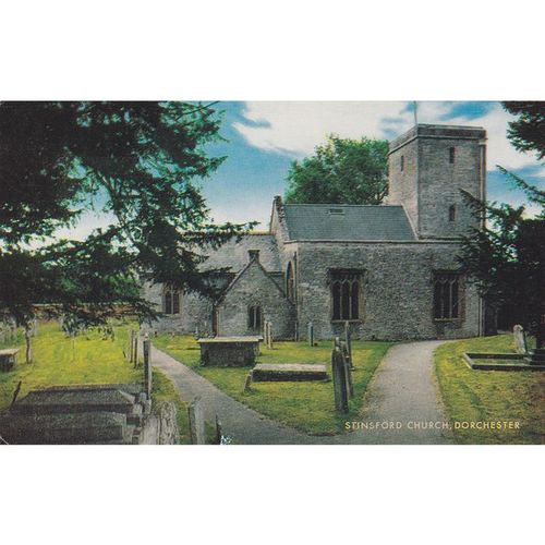 Stinsford Church Dorchester Dorset Postcard (DOR72364)