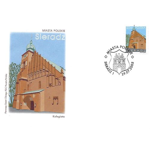 Poland Mi 4199 FDC: 20 g. multicoloured All Saints Parish Church, Sieradz.
