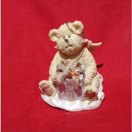 Boyds Collection Giftie Lil Wings Resin Angel Bears 2004 24173