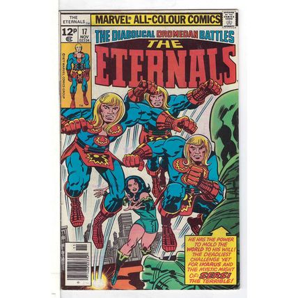 Eternals (Vol 1) # 017 FN Price VARIANT RS003 BRONZE AGE COMICS