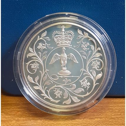 1977 Royal Mint Boxed 925 Silver Proof Queen Elizabeth 2nd Silver Jubilee Crown