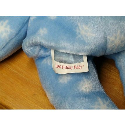 Ty Beanie Babies 1999 Holiday Teddy Bear Plush NWT - FAST INSURED SHIPPING!!!