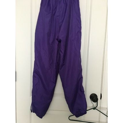 Starter Women's Purple & White Windbreaker Pants Athletic Size Small