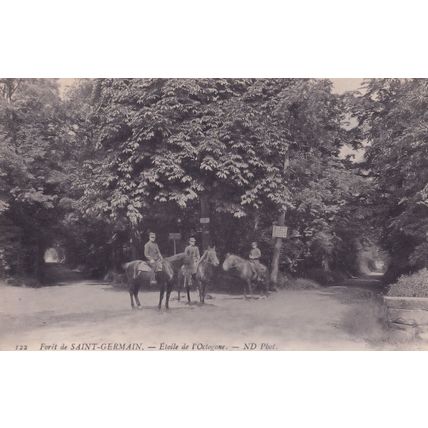 Saint Germain Etoile De L'Octagone Rare Postcard