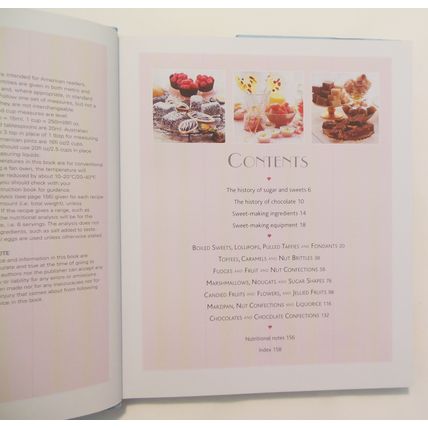 Sweet Shop Recipe Book The Old-Fashioned Hand-Made Sweets, Candies and more