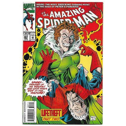 The Amazing Spider-Man #387 (1994) *Marvel Comics / The Vulture / Mark Bagley*