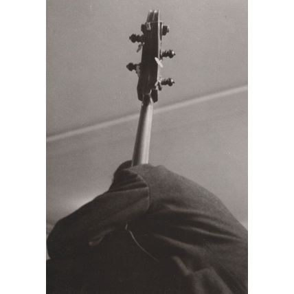 De Bassist Dub Dubois Dirk De Herder Bass Cello Dutch Photo Postcard