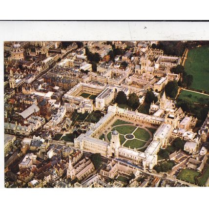 Christ Church Oxford Postcard unused VGC