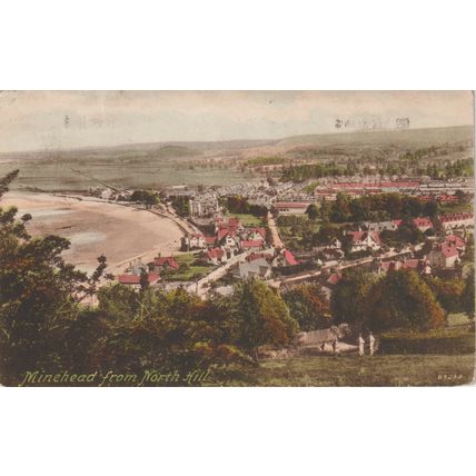 Minehead From North Hill Somerset Postcard (QSOM0071)