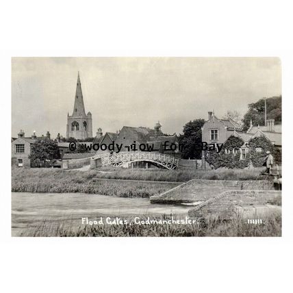 pt9262 - Flood Gates , Godmanchester , Huntingdonshire - Print 6x4