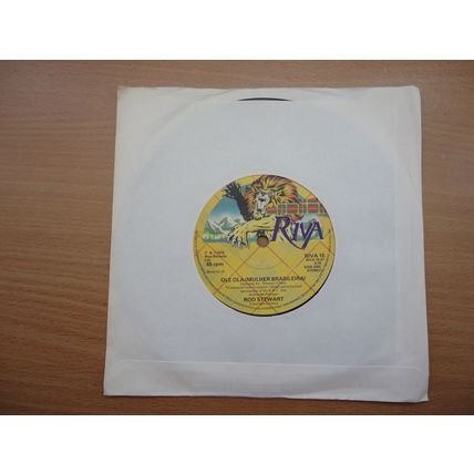 Rod Stewart & Scotland World Cup Squad 1978 7" Vinyl Single Ole Ola b/w I'd Walk