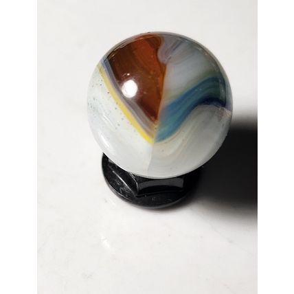 Vintage Vitro Agate "Aquamarine" Marble .64 Mint - Nice R1
