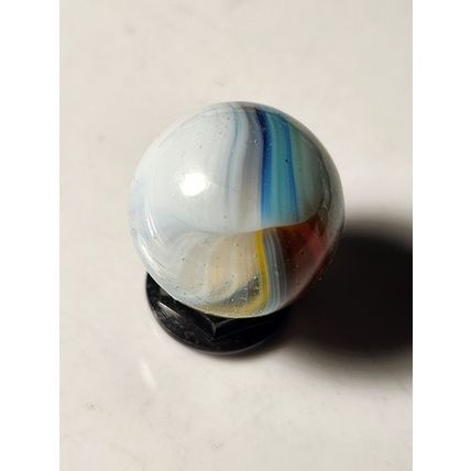 Vintage Vitro Agate "Aquamarine" Marble .64 Mint - Nice R1