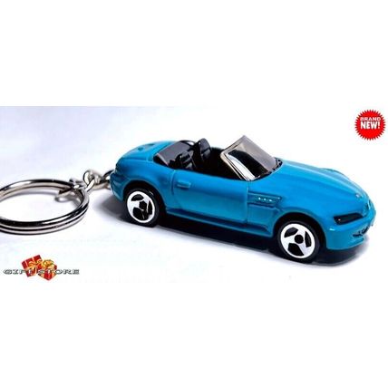 KEYCHAIN TURQUOISE BLUE BMW Z3 ROADSTER CUSTOM Ltd ❤️GREAT GIFT❤️
