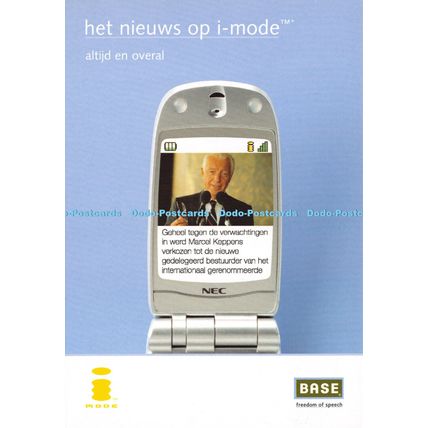D028602 Het nieuws op i mode. Base. Boomerang