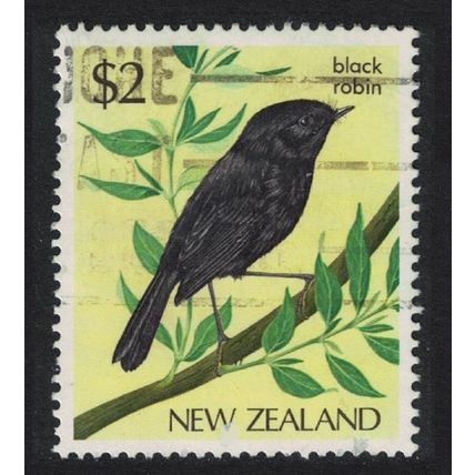New Zealand Chatham Island Robin Bird $2 1985 Canc SG#1293 MI#932