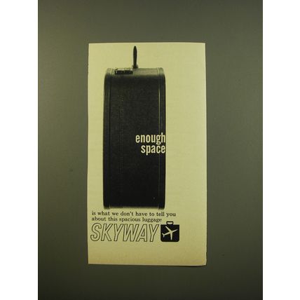 1961 Skyway Luggage Advertisement - Enough Space