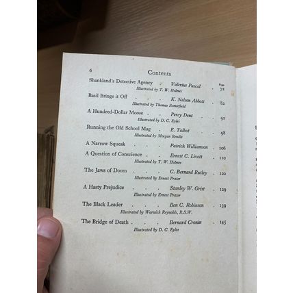 1926 "THE BOY'S BUDGET" FICTION LARGE ILLUSTRATED HARDBACK BOOK (P4)
