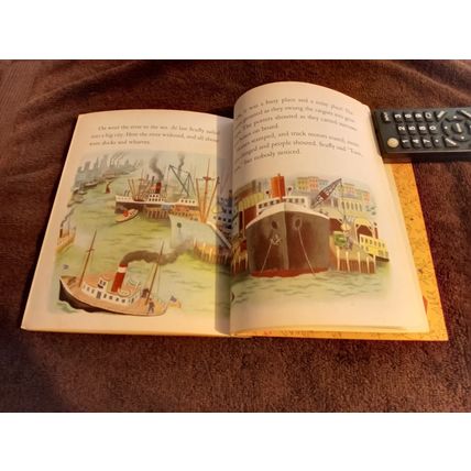Little Golden Book Scuff The Tugboat (I) Edition FN+ By Gertrude Crampton 1946