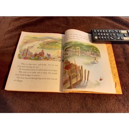 Little Golden Book Scuff The Tugboat (I) Edition FN+ By Gertrude Crampton 1946