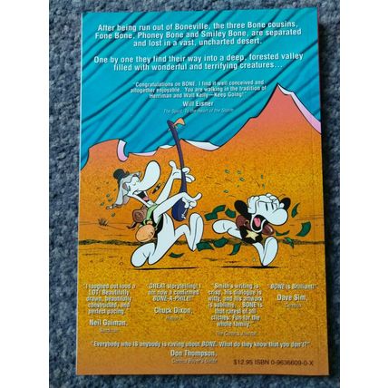 THE COMPLETE BONE ADVENTURES Vol 1 (1993) CARTOON BOOKS (NM Condition) 2nd Print