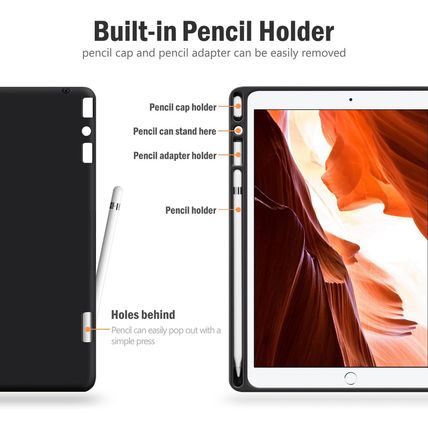 Antbox Case for Ipad Pro 10.5 / Ipad Air 3 with Built-In Pencil Holder Auto Slee