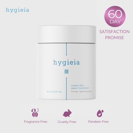Hygieia + Crepey Skin Full Body Moisturizing & Firming Cream – Tighten & Smooth