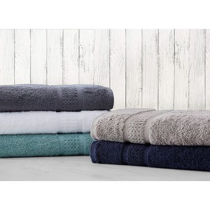 Nautica - Bath Towels, Fade Resistant Bathroom Essentials, Highlight Absorbent,