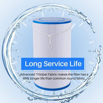 POOLPURE Spa Filter Replaces Watkins 303279, PFF42TC-P4, 5CH-37, 78460, FC-2402,
