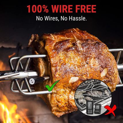 Thermopro Tempspike 500 Ft Wireless Meat Thermometer Digital, Bluetooth Meat The