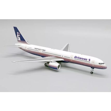 BOEING 757-200 BRITANNIA AIRWAYS REG: G-BYAK WITH STAND - JC WINGS XX2645 1/200