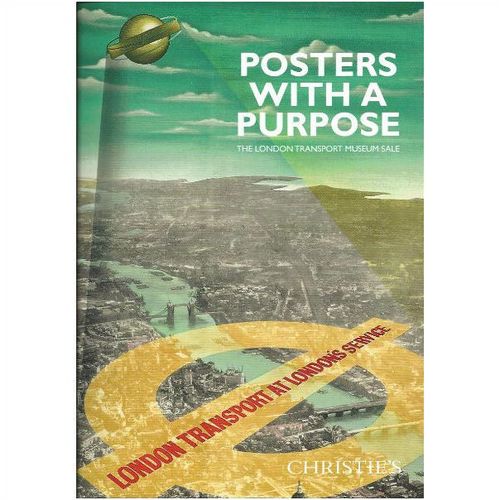Posters with a Purpose: The London Transport Museum Sale: 'at London's Service.'