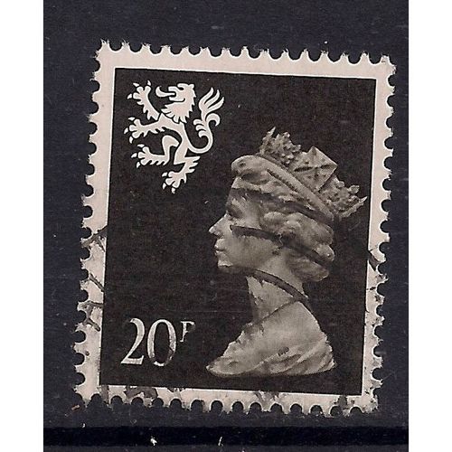 Great Britain 1989 Scotland 20p Brownish Black Used SG S64 SMH39 postage stamp