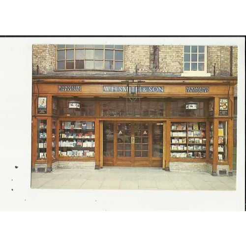 Wales NEWTOWN W.H. Smith Shopfront Postcard by Dixon (L6/SP 4533)